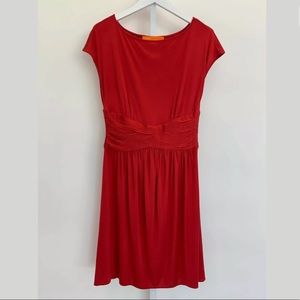 CYNTHIA CYNTHIA STEFFE SILK RED DRESS S/P NWOTS!